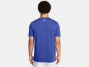 Under Armour Men's UA Athletics Royal/White Tshirt