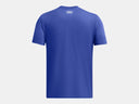 Under Armour Men's UA Athletics Royal/White Tshirt