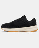 Under Armour Men's UA Edge Suede Black/White Quartz Shoe