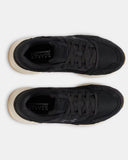 Under Armour Men's UA Edge Suede Black/White Quartz Shoe