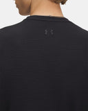 Under Armour Men's UA Expanse Black Waffle Crewneck