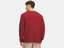 Under Armour Men's UA Expanse Waffle Cardinal LS Crew