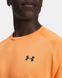 Under Armour Men's UA Tech 2.0 Orange Bloc/Black Tshirt