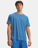 Under Armour Men's UA Tech Aegean Blue/Black Tshirt