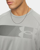 Under Armour Men's UA Tech Graphic Titanium/Black Tshirt