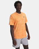 Under Armour Men's UA Tech Pixelate Orange Bloc/Black Tshirt