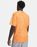 Under Armour Men's UA Tech Pixelate Orange Bloc/Black Tshirt