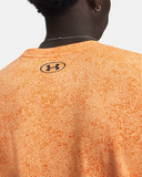 Under Armour Men's UA Tech Pixelate Orange Bloc/Black Tshirt