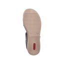 Rieker Ladies Black Regina Sandal