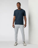 Vuori Mens Navy Heather Strato Tech Tshirt