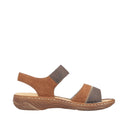 Rieker Ladies Brown Regina Sandal