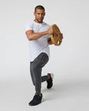 VUORI MENS CHARCOAL HEATHER SUNDAY PERFORMANCE JOGGER