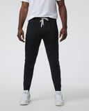 VUORI MENS BLACK HEATHER PONTO PERFORMANCE JOGGER