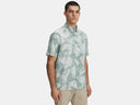 Under Armour Mens Silica Green Drift Tide SS Shirt