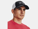 Under Armour Mens Black/White Fish Hunter Mesh Hat