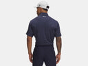 Under Armour Mens Midnight Navy/Downpour Grey Playoff 3.0 Printed Polo