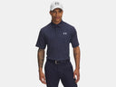 Under Armour Mens Midnight Navy/Downpour Grey Playoff 3.0 Printed Polo