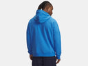 Under Armour Mens Atlantis Blue Rival Fleece Hoodie