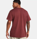 Under Armour Mens Cinna Red Logo Repeat SS Tshirt