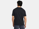 Under Armour Mens Black/Downpour Grey Project Rock Playoff SS Tshirt