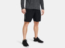 Under Armour Mens Black/White Tech Woven Wordmark Short