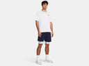 Under Armour Mens Midnight Navy/White Tech Woven Wordmark Short