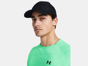 Under Armour Mens Black/Castlerock ISO-Chill Armourvent Stretch Fit Hat