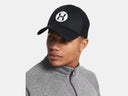 Under Armour Mens Black/White Blitzing Trucker Hat