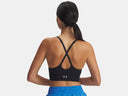 Under Armour Ladies Black/Steel Vanish Seamless Low Bra