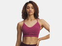 Under Armour Ladies Fushia Dusk Vanish Seamless Low Bra