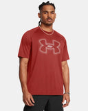 Under Armour Mens Orange Tech Novelty SS Tshirt