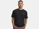 Under Armour Mens Black/Castlerock Project Rock Simple Branded SS Tshirt