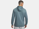 Under Armour Mens Jasper Blue Armour Fleece Graphic Hoodie