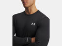 Under Armour Mens Black/Black Packaged Base 3.0 Crew