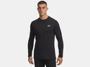Under Armour Mens Black/Black Packaged Base 3.0 Crew