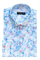 Masutto Mens Multi Coloured Valverda/05 LS Shirt