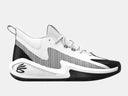 Under Armour Unisex White/Black Curry 3Z 25 Basketball Shoe