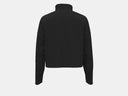 Under Armour Ladies Black/Black Unstoppable Fleece Half Zip