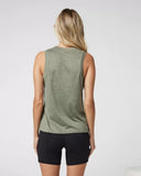Vuori Ladies Pistachio Heather Energy Top Long
