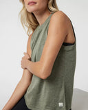 Vuori Ladies Pistachio Heather Energy Top Long