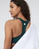 Vuori Ladies Moss Heather Elevation Racer Bra
