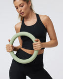Vuori Ladies Black Heather Elevation Racerback Tank