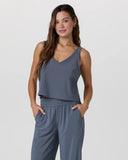 Vuori Ladies Azure SL Villa Cropped Tank