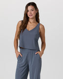Vuori Ladies Azure SL Villa Cropped Tank