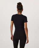 Vuori Ladies Black Pose Fitted Tshirt