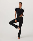 Vuori Ladies Black Pose Fitted Tshirt