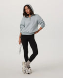 Vuori Ladies Blue Haze Restore Relaxed 1/2 Zip Hoodie