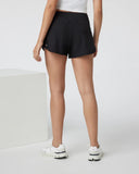 Vuori Ladies Black Clementine 4" Short