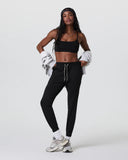 Vuori Ladies Black Heather Performance Jogger