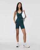 Vuori Ladies Moss Heather Clean Elevation Shorty